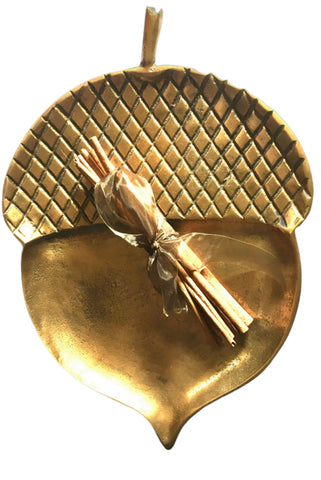 Acorn Dish (large) + bundle of Sweet Cinnamon 80g, 20cm + oil 5ml