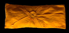 Lavender Sleep Sachet (burnt orange, ruche, cotton organdie) 1 available