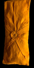 Lavender Sleep Sachet (burnt orange, ruche, cotton organdie) 1 available