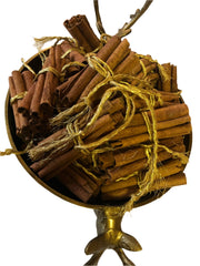 Reindeer Bowl & 20 x mini Sweet Cinnamon Bundles, Gold cord. + oil 30ml *free shipping within Australia* ( 1 available)