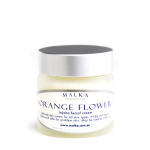 Orange Flower Organic Jojoba Face Cream, made to order 200ml