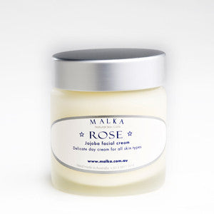 Rose Organic Jojoba Cream, made to order