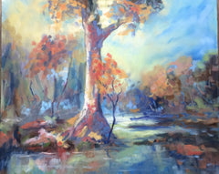 Treesome - Claude Duse original artwork