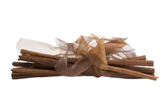 Sweet Cinnamon Bundle of Quills, 100g 22cm brown ribbon
