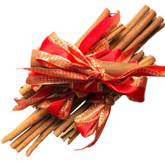 Odd lot -  4 x Sweet Cinnamon Bundles, scarlet & gold, various lengths (1 lot available)