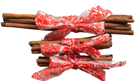 Odd lot -  3 x Sweet Cinnamon Bundles, various lengths, Basque ribbon (1 lot available)