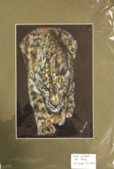 ‘Snow Leopard’ Aileen Stinten original artwork