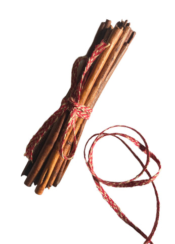 Bundle Sweet Cinnamon Quills 20cm red twist