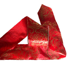 Red & Gold Ribbon 6 x 10 rolls of ribbon *clearance price*