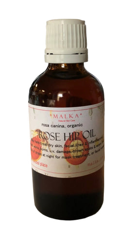 Rose Hip Oil, Organic 30ml (limited run)