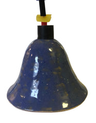 Super Bell - ceramic, hand made, suspended with seaweed & reclaimed plastic,  (2 colours, available)