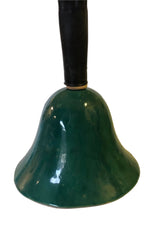 Super Bell - ceramic, hand made, suspended with seaweed & reclaimed plastic,  (2 colours, available)