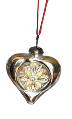 Glass love heart decoration 5 for $30