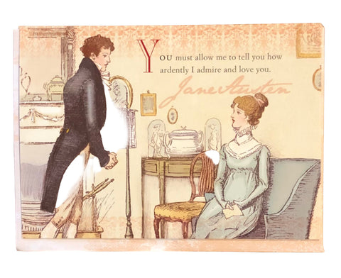 Pride and Prejudice notecards set of 3