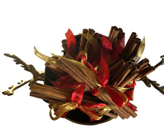 A Dozen Sweet Cinnamon Bundles, A Champagne Bucket & A Bottle of Oil 30ml