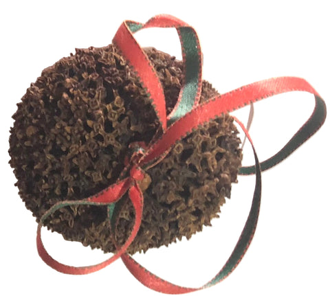 Christmas Spice - Clove Bud Pomander (green/red) + oil 10ml, gift boxed