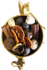 Fox & Rabbit Bowl with Chunky Pot Pourri (1 available)