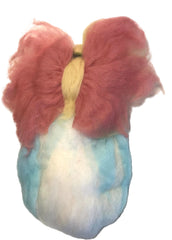 Fairy, hand made, wool felt (candy pastel)