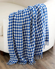 Lansdowne Cobalt Throw (Designers Guild)