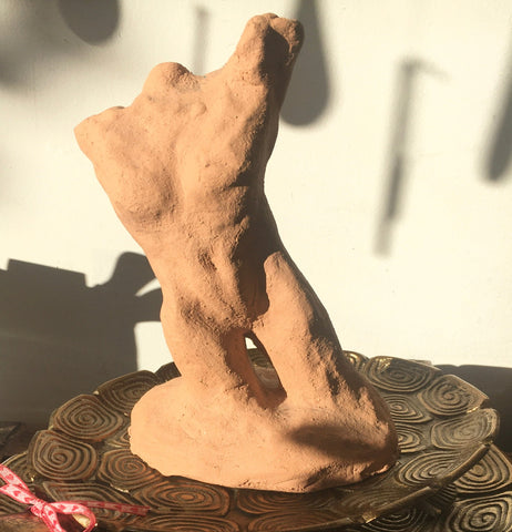 Hand formed original sculpture by Claude Duse