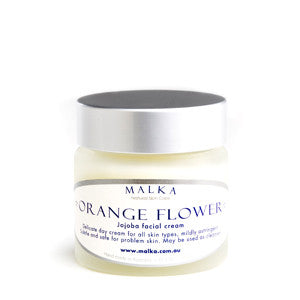 Orange Flower Organic Jojoba Face Cream, made to order