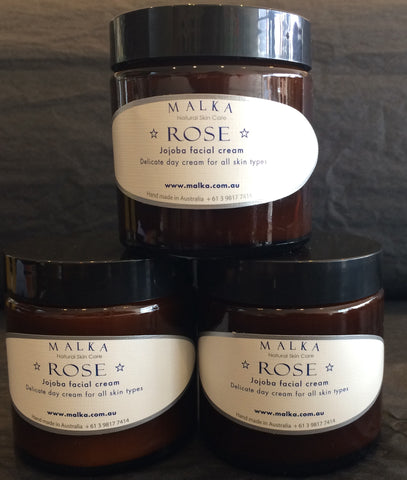 Rose Organic Jojoba Cream