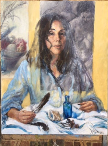 Self portrait, Capturing essence, Janet Hayes