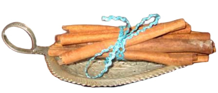 Sweet Cinnamon Bundle Mini, (Turquoise) + Leaf Dish + Oil 5ml - Gift Boxed