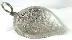 Silver (brass) leaf dish