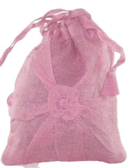 Sweet Cinnamon Scented Sachet, pink cotton